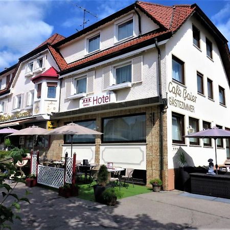Hotel Conditorei Cafe Baier Schoemberg  外观 照片