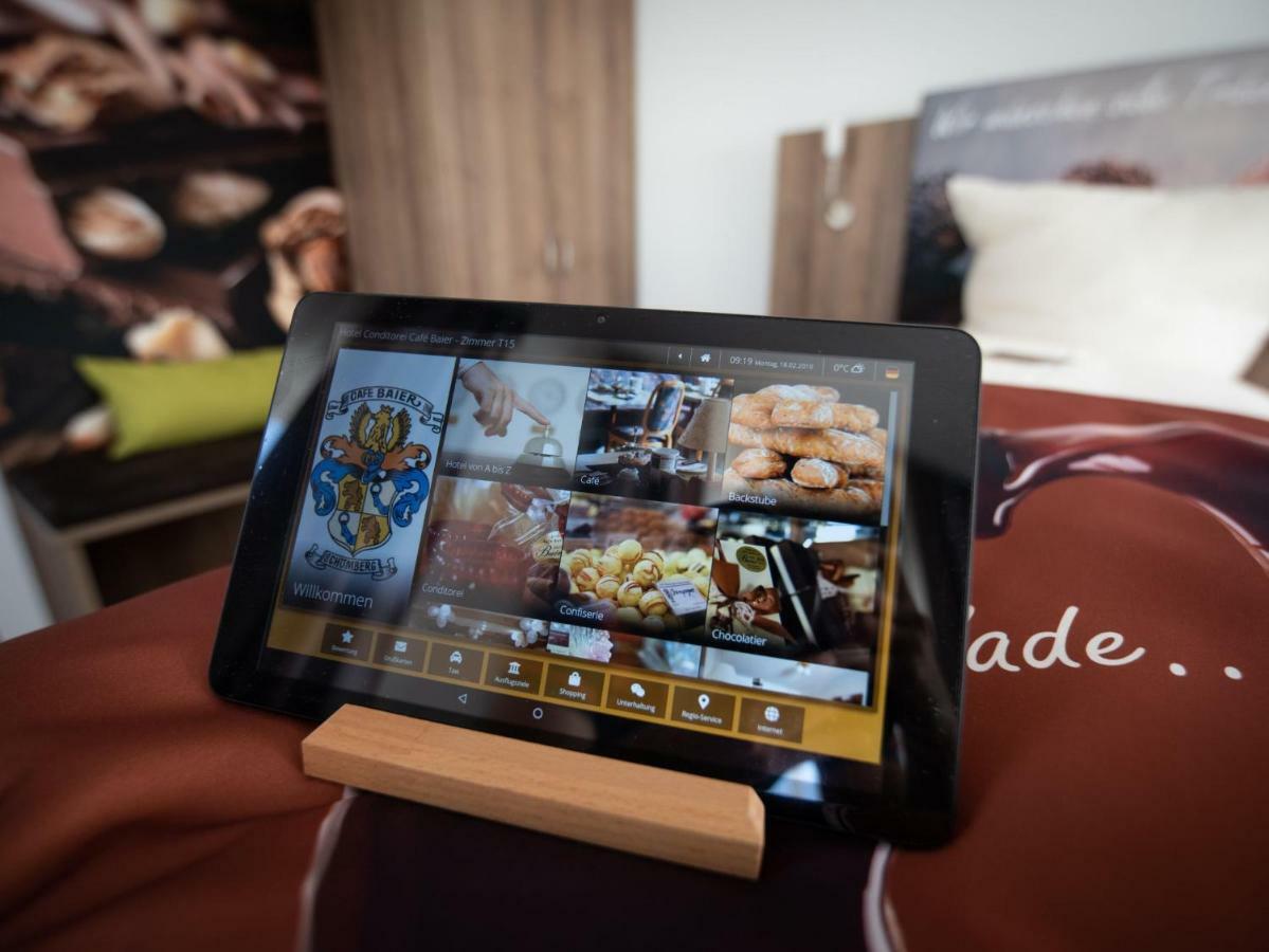 Hotel Conditorei Cafe Baier Schoemberg  外观 照片